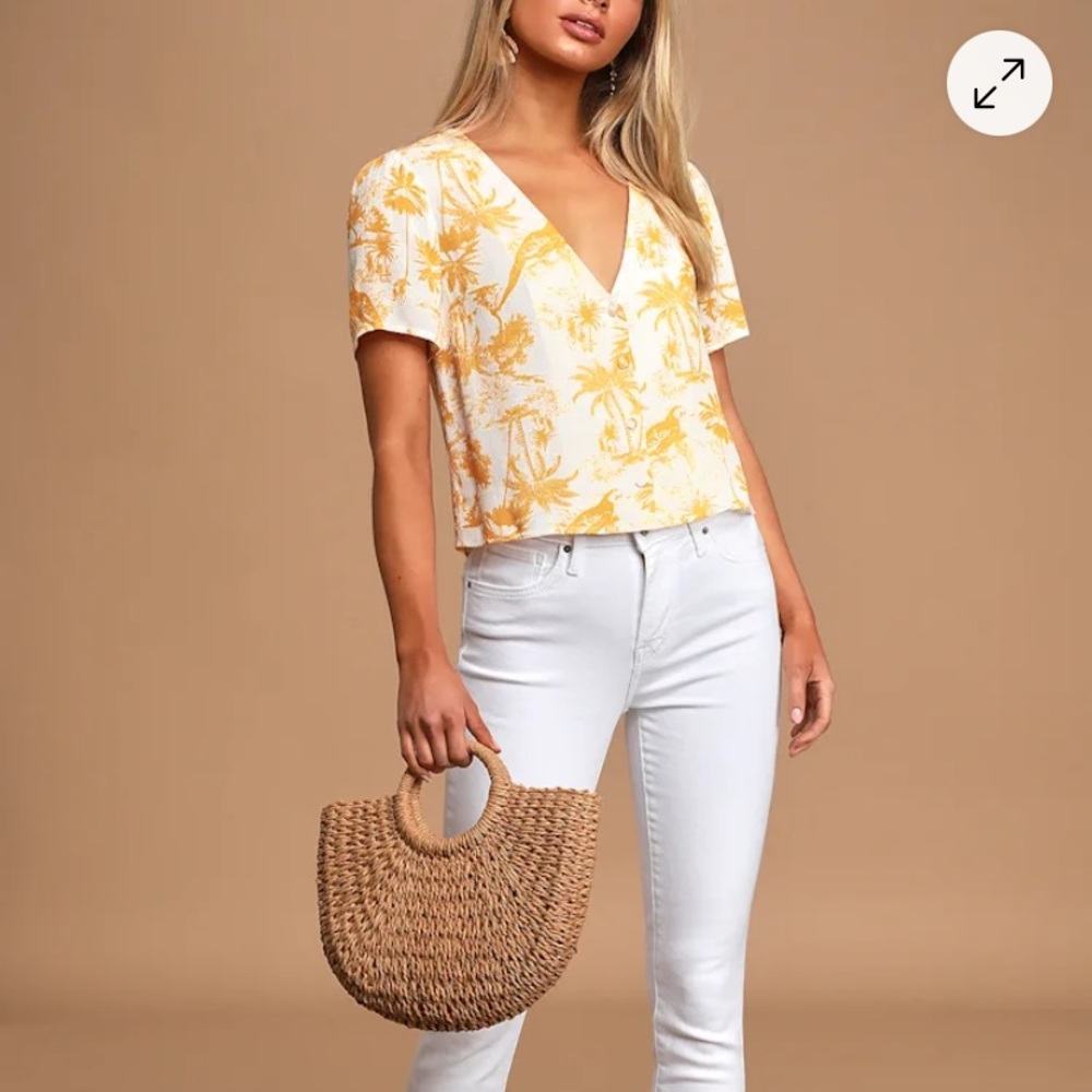 Levi’s 721 High Rise Skinny Ankle White Jeans